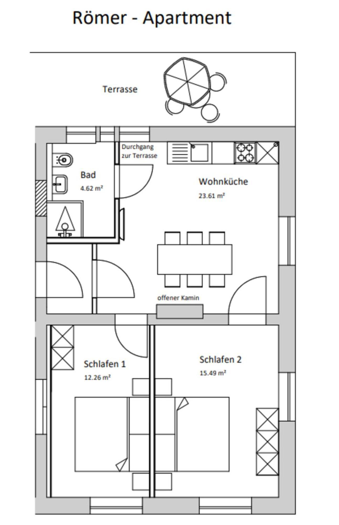 Roemer-Apartment Im Herenhaus Rheinblick Xanten Zewnętrze zdjęcie